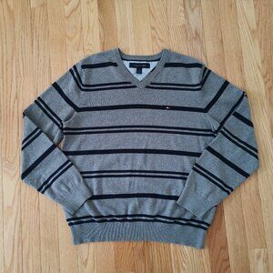 Tommy Hilfiger Men Cotton Sweater V-neck